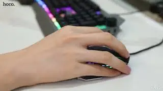 Набор игровой клавиатура+мышь Hoco GM12