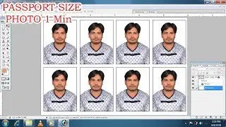 How To Create Passport Size Photo Photoshop 7.0