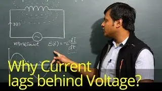 Inductor | Why Current Lags behind Voltage by 90 degrees? (Mathematical Explanation)