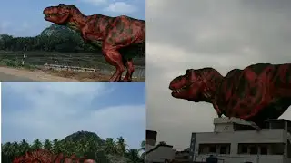Dinosaurs/trex/Jurassic world/Jurassic park/green screen dinosaur's /vfx/graphics/animation/palani