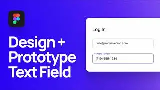 How to Design & Prototype Material Design Text Fields in Figma