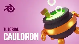 Create a Cauldron - Blender 3D Tutorial