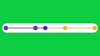 Progress Bar, Green Screen, 30 Seconds