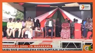 Naibu Rais Rigathi Gachagua akosolewa kwa kumtaja jaji hadharani