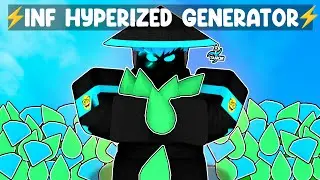 I secretly got INF HYPERIZED GENERATOR in Roblox Bedwars..