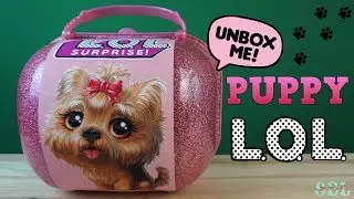 СОБАКОЛОЛ Большой Чемодан ЛОЛ Сюрприз Собачки Custom Puppy LOL Surprise