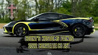 Count’s Kustoms Reveals a Corvette C8 Paint Job