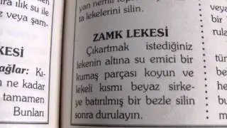 Zamk lekesi nasıl çıkar