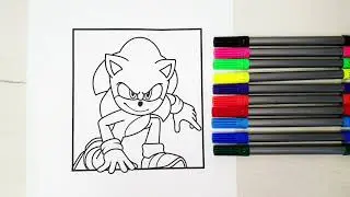 Sonic Coloring Pages