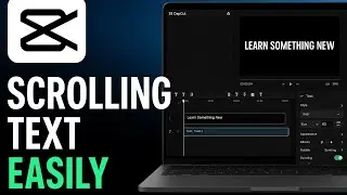 How To Add Scrolling Text In CapCut 2025 | Add Catching Moving Text Effect In CapCut (Full Guide)