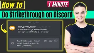 How to do strikethrough on discord 2024