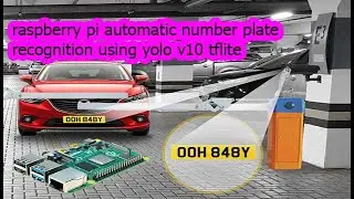 raspberry pi automatic number plate recognition | raspberry pi yolov10  number plate recognition