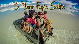 Around the World in 360° Degrees - 3 Year Epic Selfie