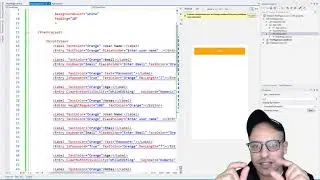 #7 Xamarin Forms | Register page | Scroll View | input types | شرح عربى