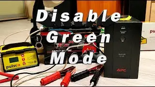 Как отключить Green Mode на UPS APC BX600,650,800