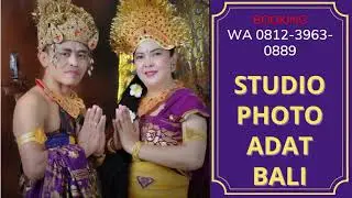 RECOMMENDED! WA 0812 3963 0889, Foto Studio Pakaian Adat Bali
