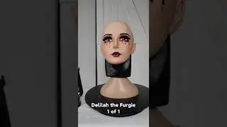 Delilah the Furgie | Limited Edition 1 of 1 The Female Doll Mask by Moli's.