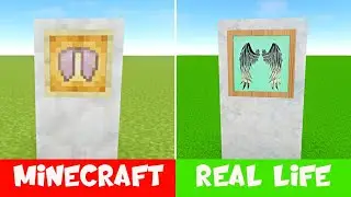 Minecraft vs REAL LIFE!