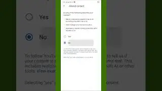 YouTube Altered Content feature