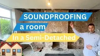 Soundproofing a room in a semi detached