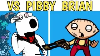 Friday Night Funkin'- vs Pibby BRIAN || Come Learn with Pibby × FNF MOD