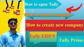 Tally ERP.9 Company Create.
