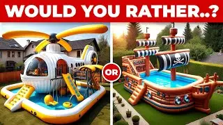 Would You Rather...? LUXURY DREAM HOUSE Edition 🏰✨Quiz Land #dream #house