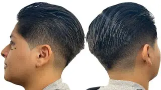 V Shape Low Fade Haircut Barber Tutorial