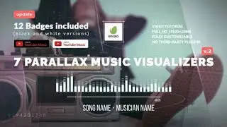 Parallax Music Visualizer | After Effects Template