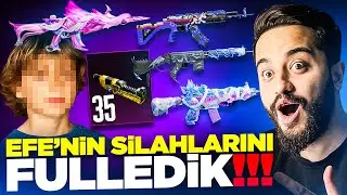EFE'NİN YENİ HESABINA TEKRAR GİRDİK! TÜM SİLAHLARI GELİŞTİRDİK! PUBG Mobile