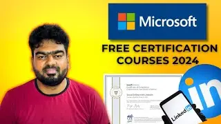 📕Microsoft free certification courses 2024 | Linkedin Learning🔥