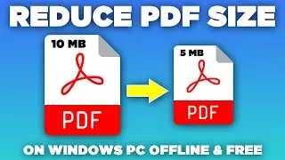 How To Reduce PDF File Size - How To Decrease PDF File Size