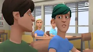 Jeffie Watches Happy Tree Friends and Gets Fired at Middle School