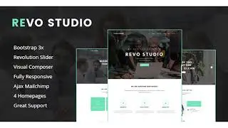 Revo Studio - Multipurpose WordPress Theme | Themeforest Website Templates and Themes