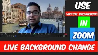 How to change your Background in Zoom / How to use zoom virtual video background / Zoom Background