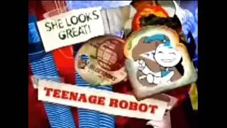 NickToons Network My Life As A Teenage Robot WBRB And BTTS Bumpers (Original And Battle Mart) (2008)