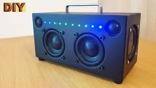 DIY: Tiny Terror Bluetooth Speaker Led VU