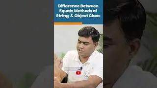 Java Interview Question | Equals Methods of String & Object Class | 