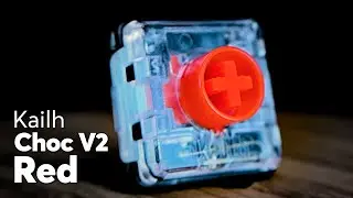Kailh Choc V2 Red Low-Profile Sound Test | Linear Low-Profile switch!