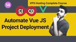 Automate Vue JS Deployment using Github Action on VPS Hosting Remote Server (Hindi)