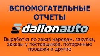 ДАЛИОН:АВТО -- вспомогательные отчеты