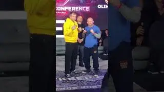 Александр Емельяненко и Джефф Монсон фейс ту фейс