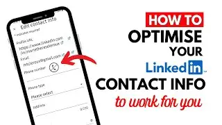 Your Contact Info: LinkedIn Profile Refresh 09.