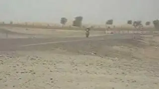 UAE Desert Challenge - last race day, 10km from finish