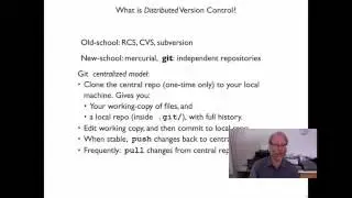 Version Control Systems (& git): brief overview and intro