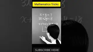 Mathematics Tricks  #shorts #education #maths #tricks