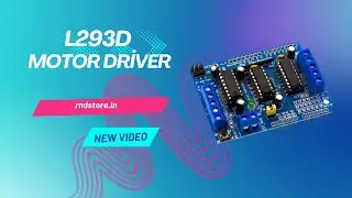 L293D Motor Driver Explained 🔁 | How It Works, Pinout, Features, & Arduino Use! #L293D #motordriver
