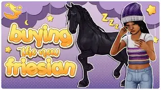 I Pulled An All-Nighter To Buy The New Friesian - Star Stable Online