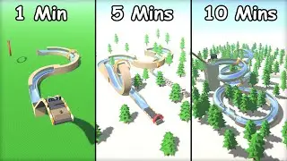 BOBSLED Races on Timed Track Builds! - Zeepkist