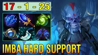 Wombo Combo [Lich] Hard Support Aghs Scepter + Refresher Orb Brutal Chain Frost Bounces Dota2 7.34C